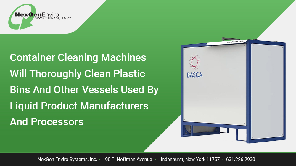 Purchase Container-Cleaning-Machines